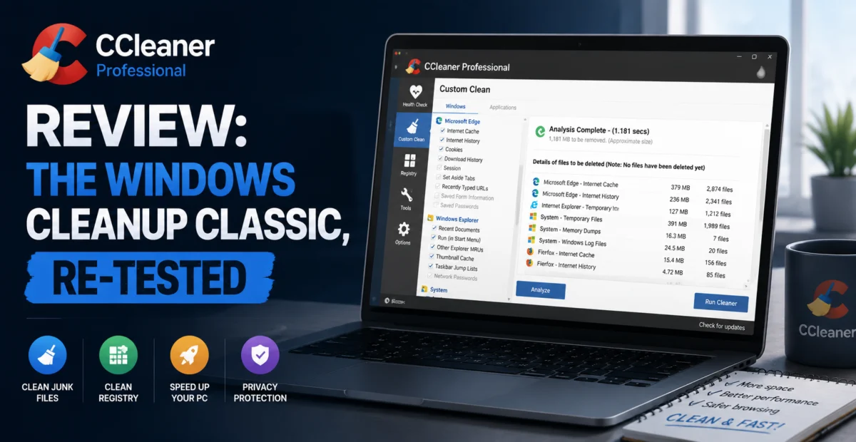 CCleaner Professional Review: The Windows Cleanup Classic, Re-Tested