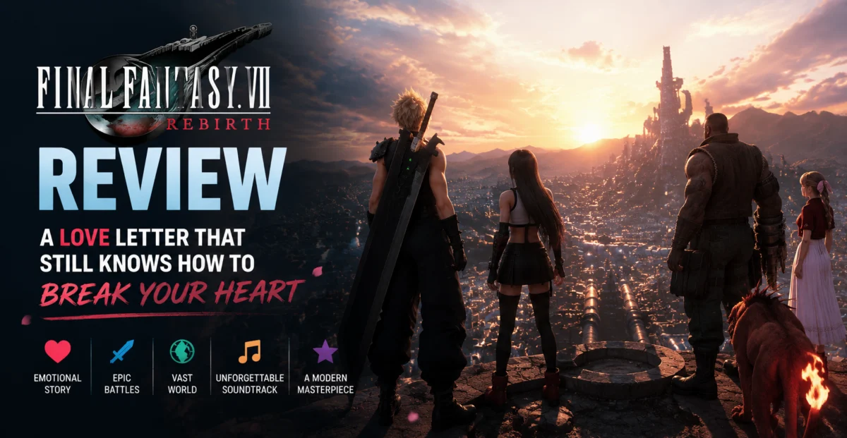 Final Fantasy VII Rebirth Review — A Love Letter That Still Knows How to Break Your Heart