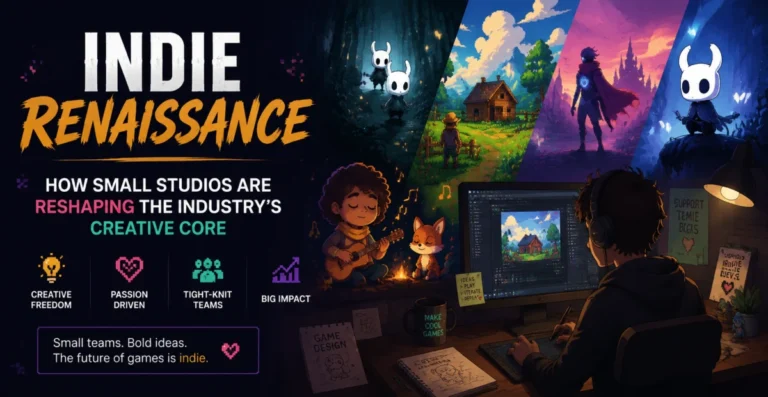 Indie Renaissance: How Small Studios Are Reshaping the Industry's Creative Core
