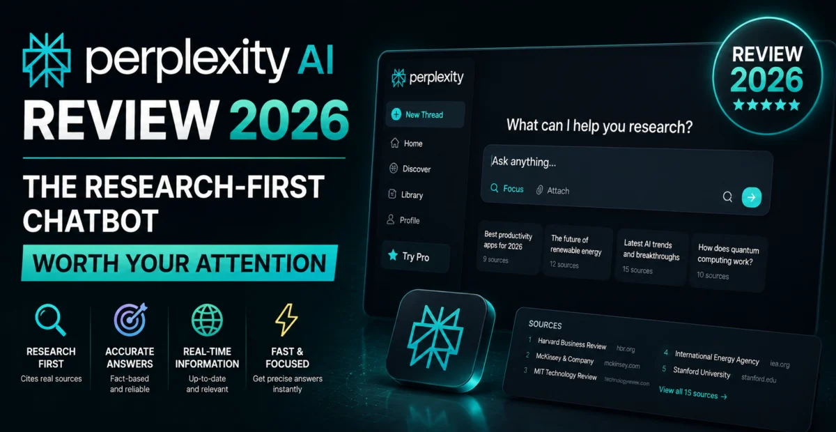 Perplexity AI Review 2026: The Research-First Chatbot Worth Your Attention