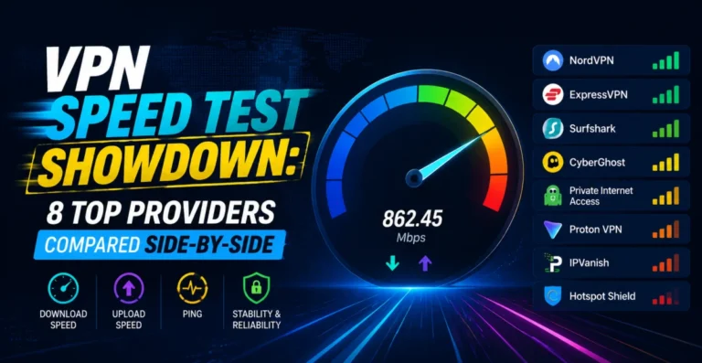 VPN Speed Test Showdown: 8 Top Providers Compared Side-by-Side