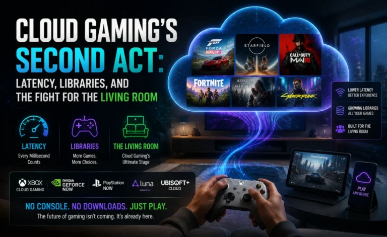 Cloud Gaming's Second Act: Latency, Libraries, and the Fight for the Living Room