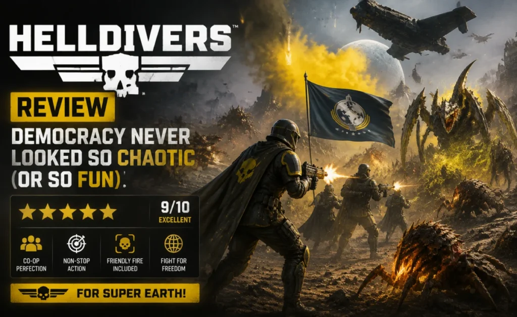 Helldivers 2 Review — Democracy Never Looked So Chaotic (Or So Fun)