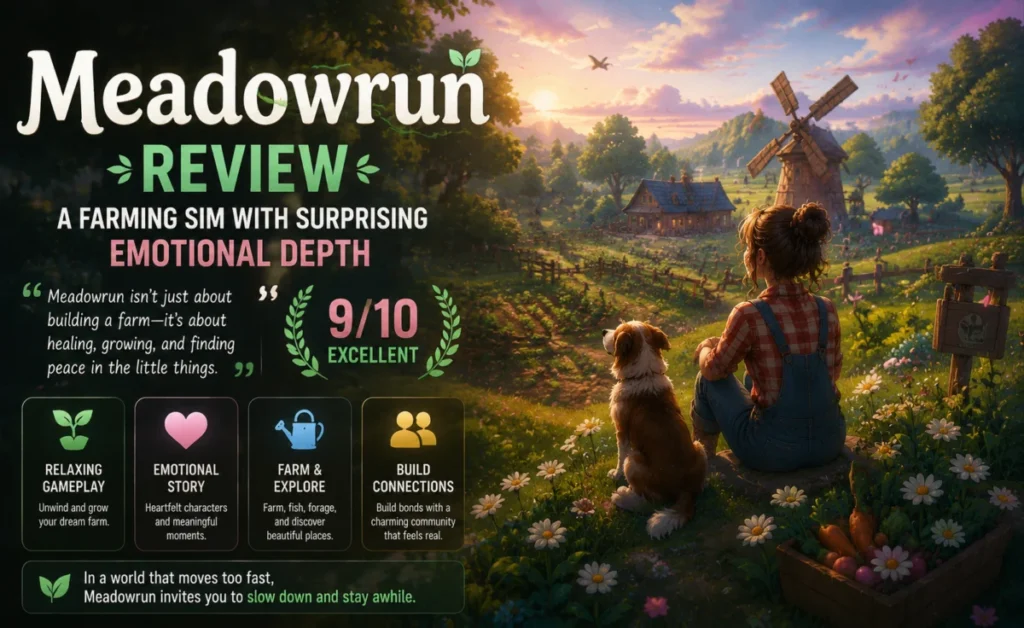 Meadowrun Review: A Farming Sim With Surprising Emotional Depth