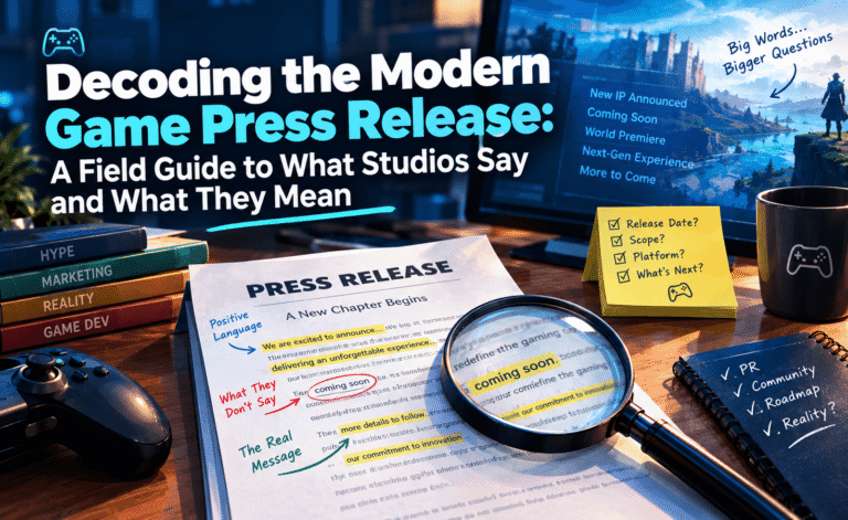 Decoding the Modern Game Press Release