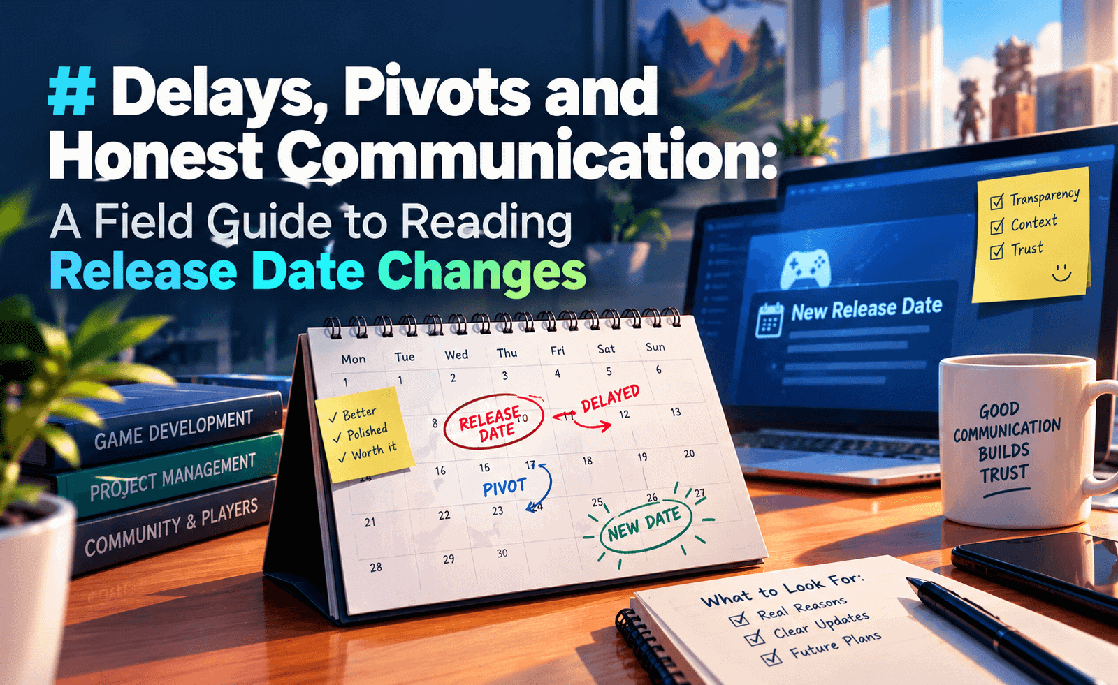 Delays, Pivots and Honest Communication
