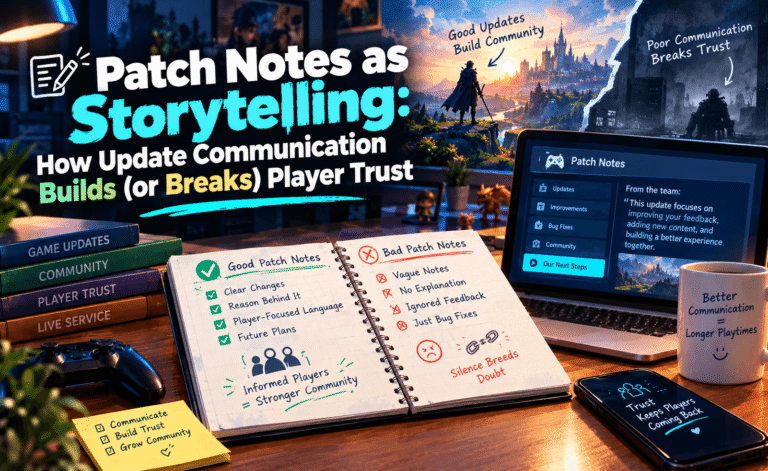 Patch Notes as Storytelling